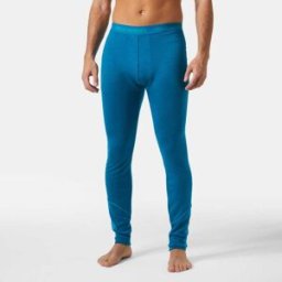 Helly Hansen Men's Lifa® Merino Midweight Base Layer Pants - Blue - 2XL
