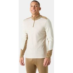 Helly Hansen Men's Lifa® Merino Midweight Half-zip Base Layer - White/Cream - L