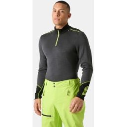 Helly Hansen Men's Lifa® Merino Midweight Half-zip Base Layer - Grey - 2XL