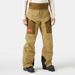 Helly Hansen Women's Sogn Shell Ski Pants - Brown - M