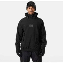 Helly Hansen Unisex Ullr™ D Ridable Hoodie - Black/Ebony - 2XL
