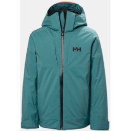 Helly Hansen Juniors' Alpha Ski Jacket - Green - 11