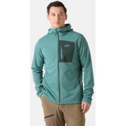 Helly Hansen Men's Versalite Hooded Fleece Jacket - Green - S