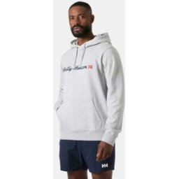 Helly Hansen Men's Core Graphic Hoodie - Black/Ebony - XL