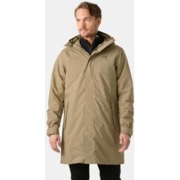 Helly Hansen Men's Brussel Insulated Raincoat - Brown - M