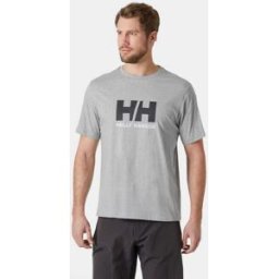 Helly Hansen Men's Logo T-shirt 3.0 - Black/Ebony - L