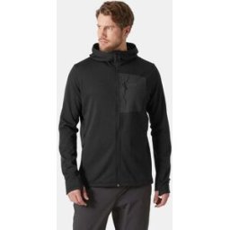 Helly Hansen Men's Versalite Hooded Fleece Jacket - Black/Ebony - XL