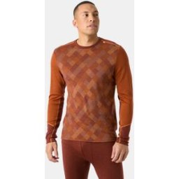 Helly Hansen Men's Lifa® Merino Midweight Crew Base Layer - Brown - L