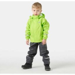 Helly Hansen Kids' Bergen 2.0 Rain Set - Grey - 4