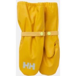 Helly Hansen Kids' Bergen Fleece-lined Mittens - Yellow/Green - 2