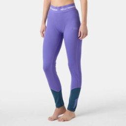 Helly Hansen Women's Lifa® Active Base Layer Pants - Blue/Purple - XS