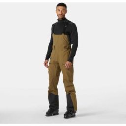 Helly Hansen Men's Sogn Bib Shell Pant - Brown - 2XL