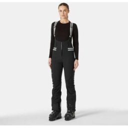 Helly Hansen Women's Avanti Softshell Ski Bib Pants - Black/Ebony - XL