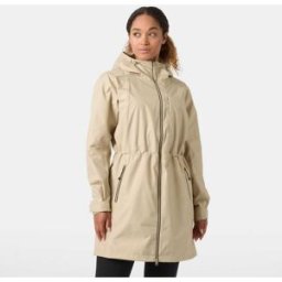 Helly Hansen Women's Westport Raincoat - White/Cream - XS