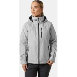 Helly Hansen Women’s Crew Hooded Midlayer Jacket 2.0 - Grey - L