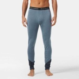 Helly Hansen Men's Lifa® Merino Midweight Base Layer Pants - Blue/Purple - 2XL