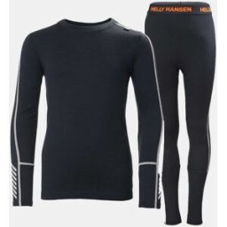 Helly Hansen Juniors' Lifa® Merino Midweight Base Layer Set - Blue - 12