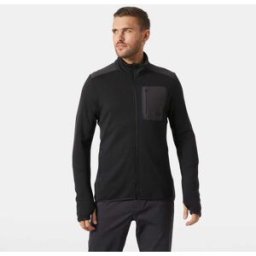 Helly Hansen Men's Lifa® Merino Midlayer Full-zip - Black/Ebony - L