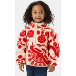 Helly Hansen Kids' Frosty Pile Sweater - Orange/Purple - 7