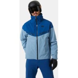 Helly Hansen Men's Alpha Infinity Insulated Ski Jacket - Blue/Purple - XL