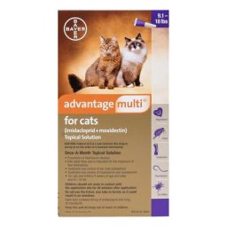 Advantage Multi for Cats Over 10lbs (Purple) 6 Doses