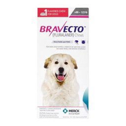 Bravecto For Extra Large Dogs 88-123lbs (Pink) 2 Chews