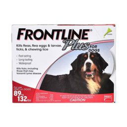 Frontline Plus for Extra Large Dogs over 89 lbs (Red) 6 Doses