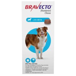 Bravecto for Large Dogs 44 to 88lbs (Blue) - 1 Chew