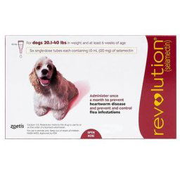 Revolution (Red) Medium Dogs 20.1-40 lbs