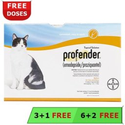 Profender Medium Cats (0.70 Ml) 5.5-11 Lbs 6 Dose + 2 Free