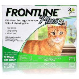 Frontline Plus For Cats 3 Doses