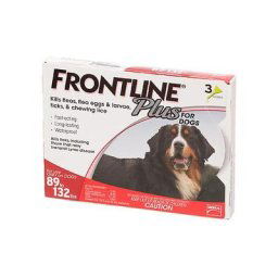 Frontline Plus For Extra Large Dogs Above 88lbs (Red) 6 Doses