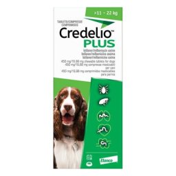 Credelio Plus For Large Dog 24lbs - 48lbs (11-22kg) 6 Chews