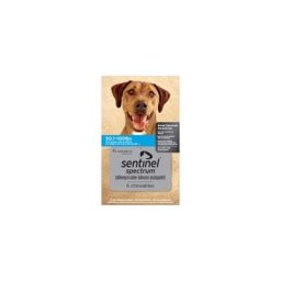 Sentinel Spectrum Blue For Dogs 50.1-100 Lbs 3 Chews