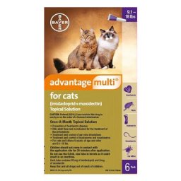 Advantage Multi (Advocate) Cats Over 10lbs (Purple) 6 Doses