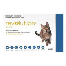 Revolution Cats 5 -15lbs (Blue) 3 Doses