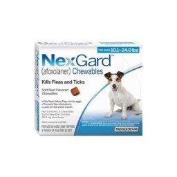 Nexgard Chewables For Medium Dogs 10.1-24 Lbs (Blue) 28mg 6 Chews