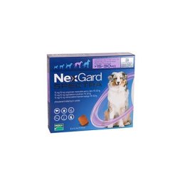 Nexgard Spectra Tab Large Dog 33-66 Lbs Purple 3 Pack