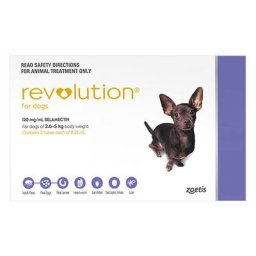 Revolution Very Small Dogs 5.1-10 Lbs (Purple) 3 Doses