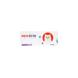 Bravecto Spot On For Medium Cats 6.2 Lbs - 13.8 Lbs (Blue) 250 Mg 1 Pack