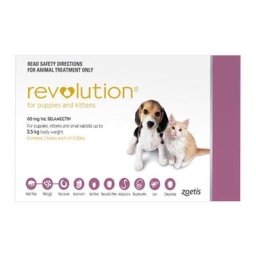 Revolution Kittens / Puppies (Pink) 3 Doses