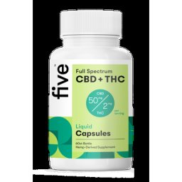 Full Spectrum CBD+THC Liquid Capsules