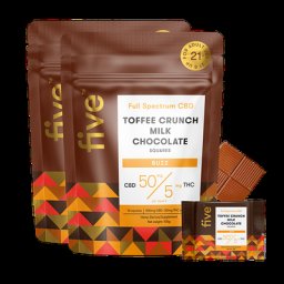 Full Spectrum CBD+THC Chocolates
