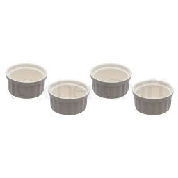 Natural Elements Set of 4 Stoneware Ramekins