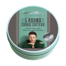 Jamie Oliver Round Cookie Cutters - Set of 5