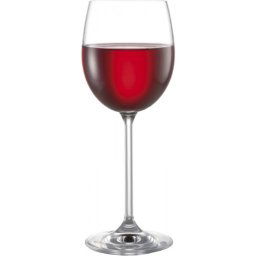 Bohemia Natalie Red Wine Glasses 350ml Box of 6