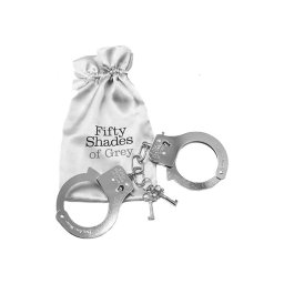 Fifty Shades You. Are. Mine - Metal Handcuffs