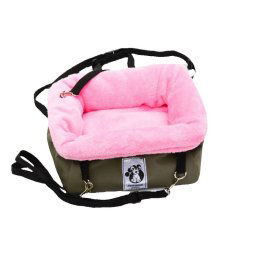 Doggy Car Seat with Fleece Padding