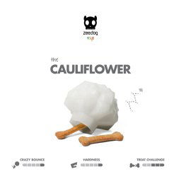 SuperVeggiez Cauliflower Treat Toy