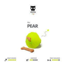 SuperFruitz Pear Treat Toy
